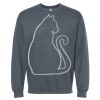 16x20 PRINT AREA Softstyle® Midweight Crewneck Sweatshirt Thumbnail
