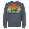 16x20 PRINT AREA Softstyle® Midweight Crewneck Sweatshirt Thumbnail