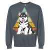 16x20 PRINT AREA Softstyle® Midweight Crewneck Sweatshirt Thumbnail