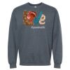 16x20 PRINT AREA Softstyle® Midweight Crewneck Sweatshirt Thumbnail