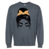 16x20 PRINT AREA Softstyle® Midweight Crewneck Sweatshirt Thumbnail