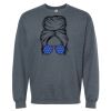 16x20 PRINT AREA Softstyle® Midweight Crewneck Sweatshirt Thumbnail
