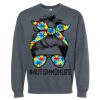 16x20 PRINT AREA Softstyle® Midweight Crewneck Sweatshirt Thumbnail