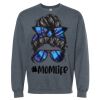 16x20 PRINT AREA Softstyle® Midweight Crewneck Sweatshirt Thumbnail