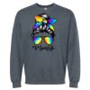 16x20 PRINT AREA Softstyle® Midweight Crewneck Sweatshirt Thumbnail