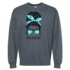 16x20 PRINT AREA Softstyle® Midweight Crewneck Sweatshirt Thumbnail
