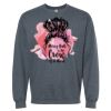 16x20 PRINT AREA Softstyle® Midweight Crewneck Sweatshirt Thumbnail