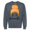 16x20 PRINT AREA Softstyle® Midweight Crewneck Sweatshirt Thumbnail