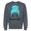 16x20 PRINT AREA Softstyle® Midweight Crewneck Sweatshirt Thumbnail