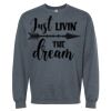 16x20 PRINT AREA Softstyle® Midweight Crewneck Sweatshirt Thumbnail
