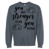 16x20 PRINT AREA Softstyle® Midweight Crewneck Sweatshirt Thumbnail