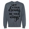 16x20 PRINT AREA Softstyle® Midweight Crewneck Sweatshirt Thumbnail