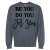 16x20 PRINT AREA Softstyle® Midweight Crewneck Sweatshirt Thumbnail