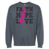 16x20 PRINT AREA Softstyle® Midweight Crewneck Sweatshirt Thumbnail