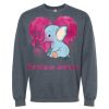 16x20 PRINT AREA Softstyle® Midweight Crewneck Sweatshirt Thumbnail