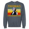 16x20 PRINT AREA Softstyle® Midweight Crewneck Sweatshirt Thumbnail