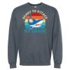 16x20 PRINT AREA Softstyle® Midweight Crewneck Sweatshirt Thumbnail