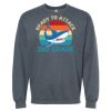 16x20 PRINT AREA Softstyle® Midweight Crewneck Sweatshirt Thumbnail