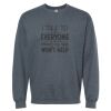 16x20 PRINT AREA Softstyle® Midweight Crewneck Sweatshirt Thumbnail