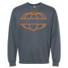 16x20 PRINT AREA Softstyle® Midweight Crewneck Sweatshirt Thumbnail