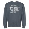 16x20 PRINT AREA Softstyle® Midweight Crewneck Sweatshirt Thumbnail
