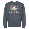 16x20 PRINT AREA Softstyle® Midweight Crewneck Sweatshirt Thumbnail