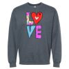 16x20 PRINT AREA Softstyle® Midweight Crewneck Sweatshirt Thumbnail