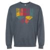 16x20 PRINT AREA Softstyle® Midweight Crewneck Sweatshirt Thumbnail