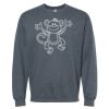 16x20 PRINT AREA Softstyle® Midweight Crewneck Sweatshirt Thumbnail