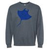 16x20 PRINT AREA Softstyle® Midweight Crewneck Sweatshirt Thumbnail