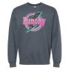 16x20 PRINT AREA Softstyle® Midweight Crewneck Sweatshirt Thumbnail