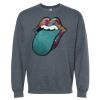 16x20 PRINT AREA Softstyle® Midweight Crewneck Sweatshirt Thumbnail