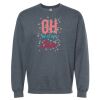 16x20 PRINT AREA Softstyle® Midweight Crewneck Sweatshirt Thumbnail