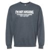 16x20 PRINT AREA Softstyle® Midweight Crewneck Sweatshirt Thumbnail