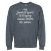 16x20 PRINT AREA Softstyle® Midweight Crewneck Sweatshirt Thumbnail