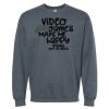 16x20 PRINT AREA Softstyle® Midweight Crewneck Sweatshirt Thumbnail