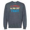 16x20 PRINT AREA Softstyle® Midweight Crewneck Sweatshirt Thumbnail