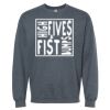 16x20 PRINT AREA Softstyle® Midweight Crewneck Sweatshirt Thumbnail