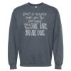 16x20 PRINT AREA Softstyle® Midweight Crewneck Sweatshirt Thumbnail