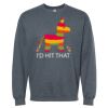 16x20 PRINT AREA Softstyle® Midweight Crewneck Sweatshirt Thumbnail