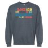 16x20 PRINT AREA Softstyle® Midweight Crewneck Sweatshirt Thumbnail