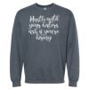 16x20 PRINT AREA Softstyle® Midweight Crewneck Sweatshirt Thumbnail