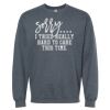 16x20 PRINT AREA Softstyle® Midweight Crewneck Sweatshirt Thumbnail