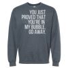 16x20 PRINT AREA Softstyle® Midweight Crewneck Sweatshirt Thumbnail