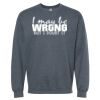 16x20 PRINT AREA Softstyle® Midweight Crewneck Sweatshirt Thumbnail