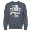 16x20 PRINT AREA Softstyle® Midweight Crewneck Sweatshirt Thumbnail