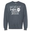 16x20 PRINT AREA Softstyle® Midweight Crewneck Sweatshirt Thumbnail