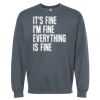 16x20 PRINT AREA Softstyle® Midweight Crewneck Sweatshirt Thumbnail