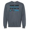 16x20 PRINT AREA Softstyle® Midweight Crewneck Sweatshirt Thumbnail