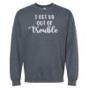 16x20 PRINT AREA Softstyle® Midweight Crewneck Sweatshirt Thumbnail